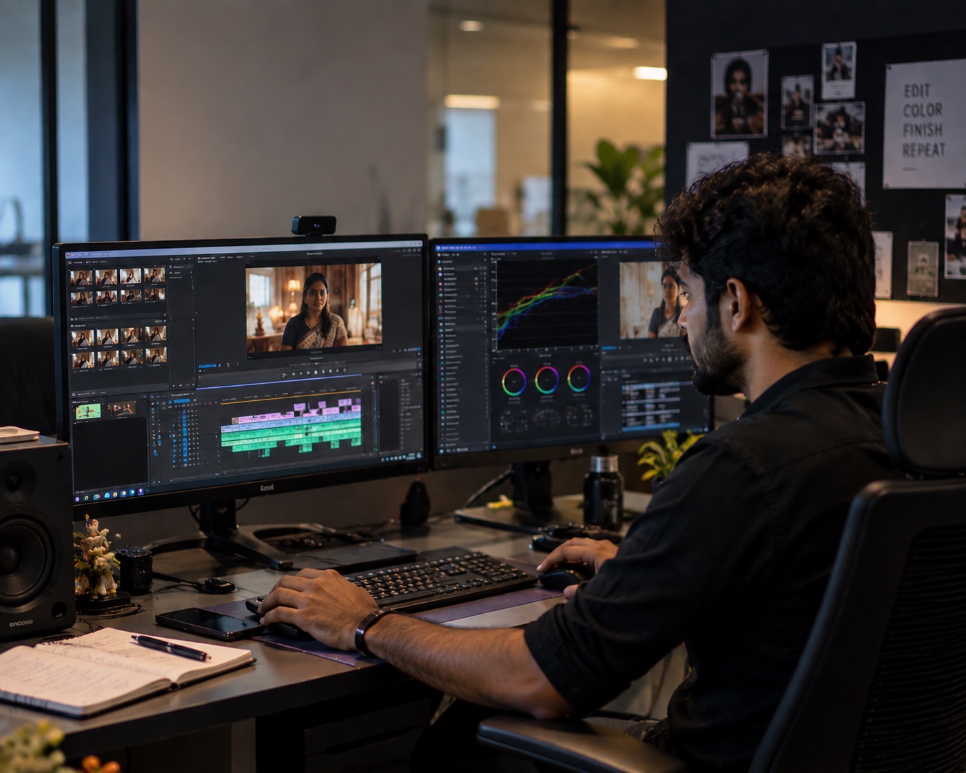 Post-production suite